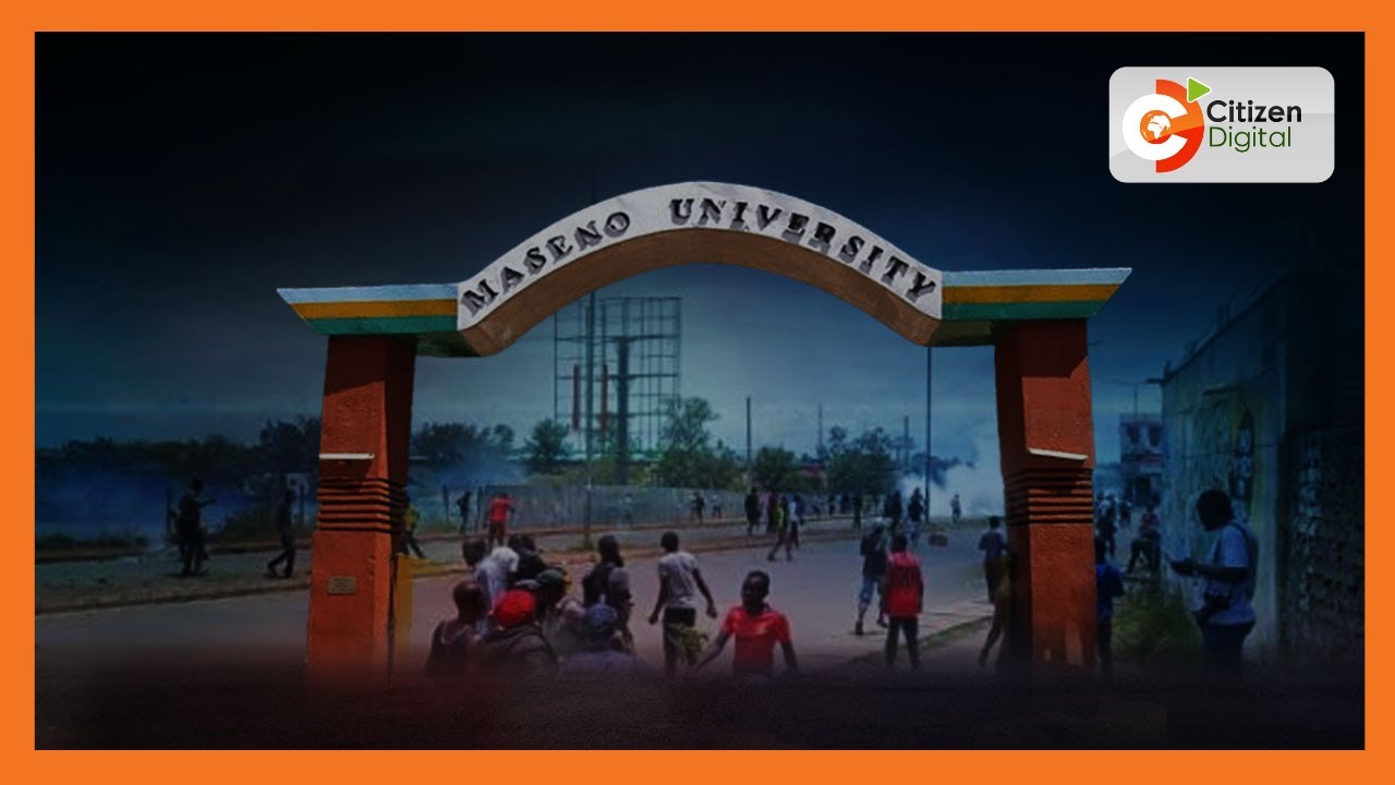 Maseno University students protest colleague’s death