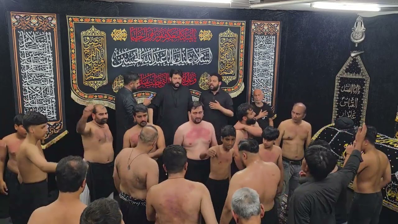 Azadari North Germany I Shahadat Imam Zainul Abdeen 1447 I Sajjad ko Bazaar