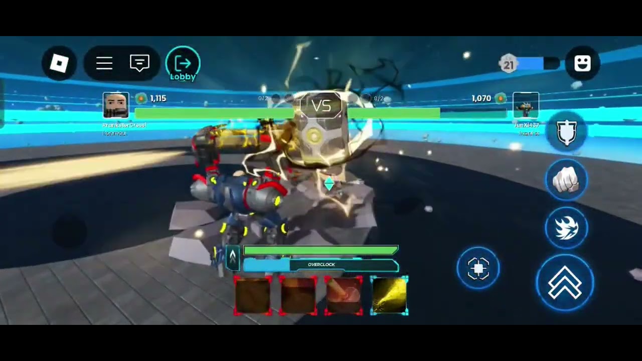 An unofficial mech showdown ranked 1v1 video (Part 2✌️🤑)