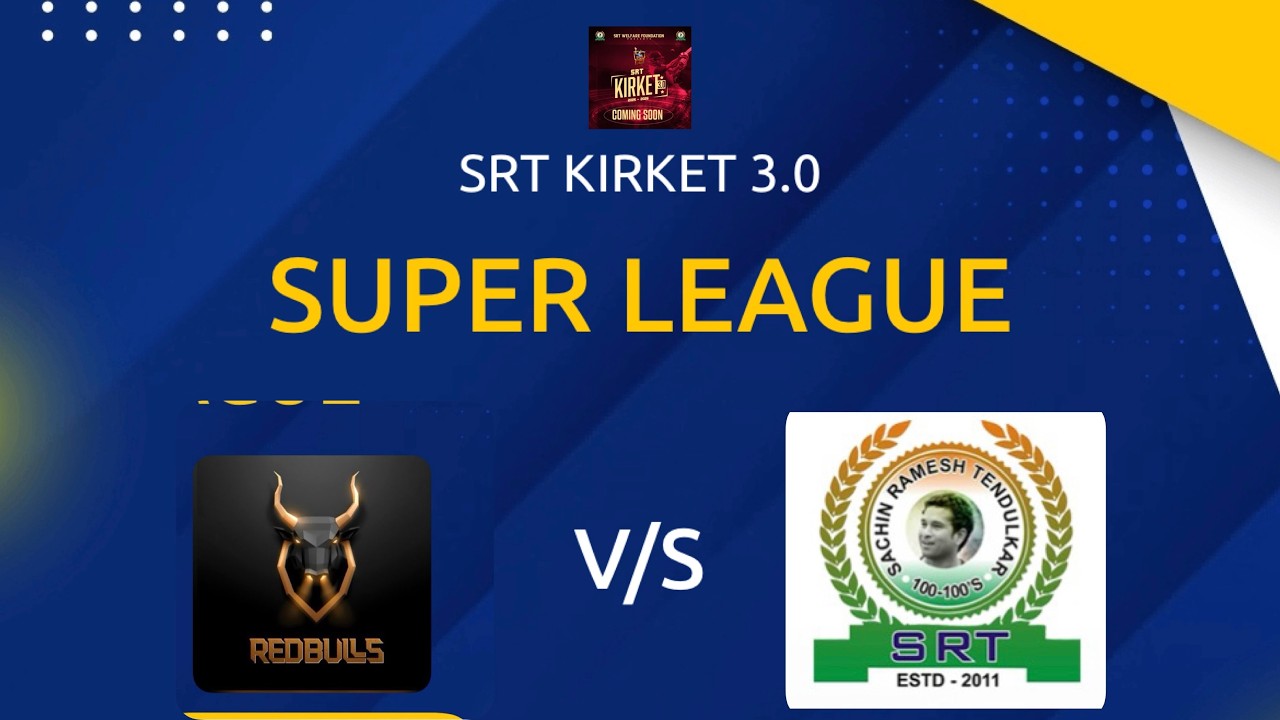 SRT KIRKET 3.0 REDBULLS vs SRT #cricheroes #cricket #notification #cricketlive #ispl #livestream