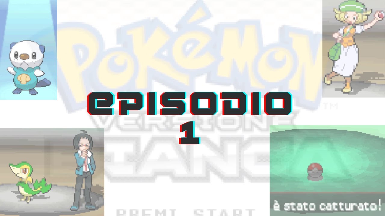 La Mia Prima Avventura in Pokemon Bianco: Scelgo lo Starter e Catturo il Primo Pokemon! - Episodio 1