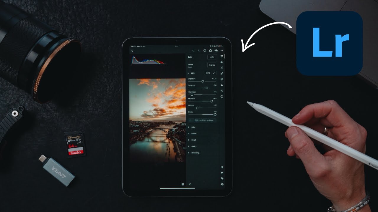 Adobe Lightroom Mobile Photography Workflow
