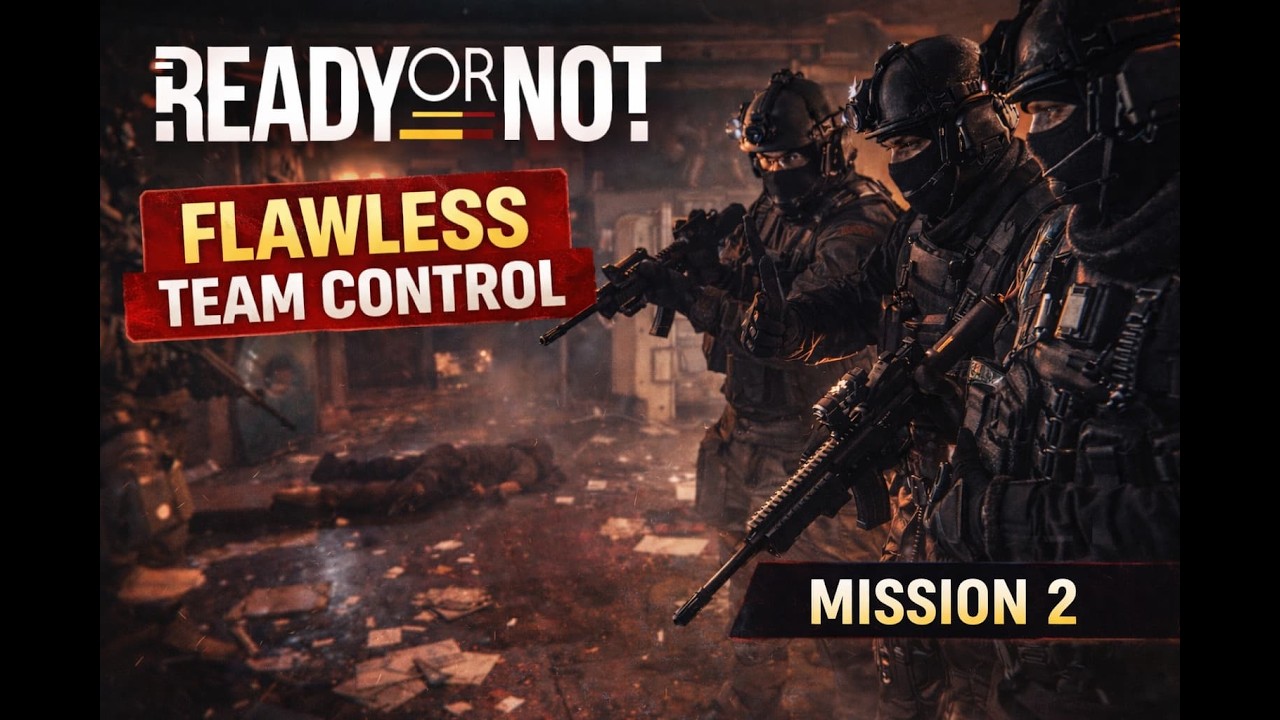 Ready or Not | Mission 2 – Full Map Control |  Eliminations (CZ/EN)