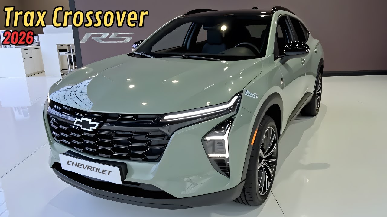 2026 Chevrolet Trax Crossover RS Stuns with Sporty New Look!