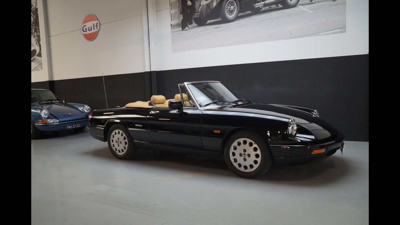1990 Alfa Romeo Spider 2 0 incl Hard Top for sale