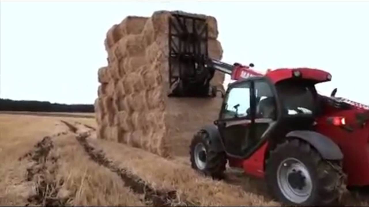 MANITOU BIG BALE HANDLER