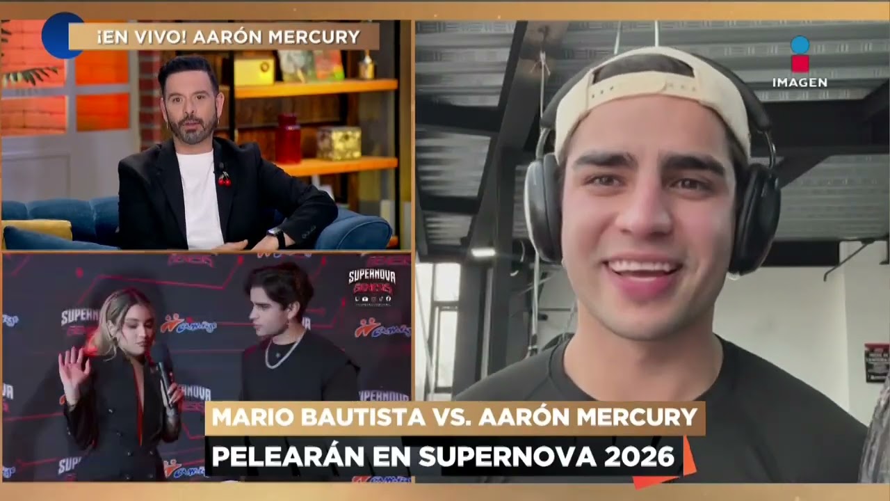EN VIVO Aarón Mercury se prepara para ENFRENTARSE contra Mario Bautista | De Primera Mano