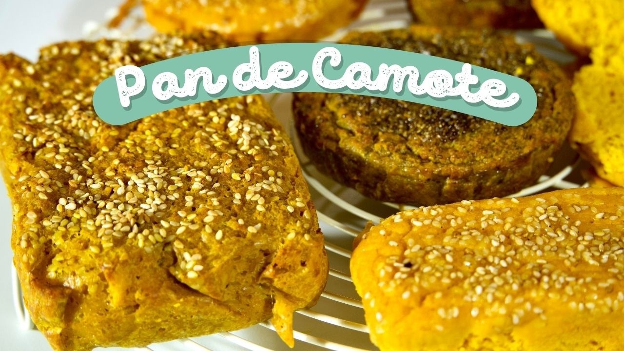Pan de CAMOTE || Sin gluten ni lactosa 💚