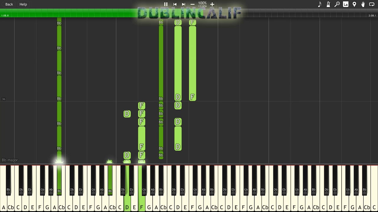 Mario Party 2 - Space Land Theme Piano Tutorial Synthesia
