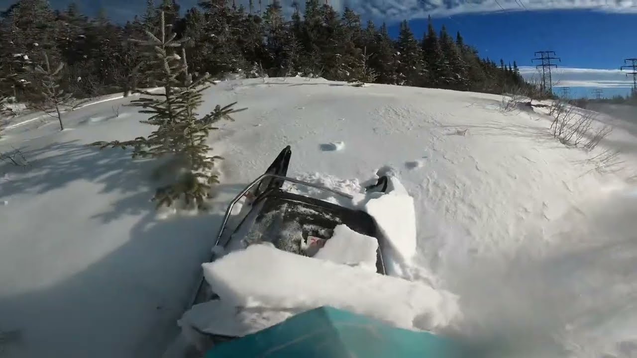 Yamaha bravo LT deep snow