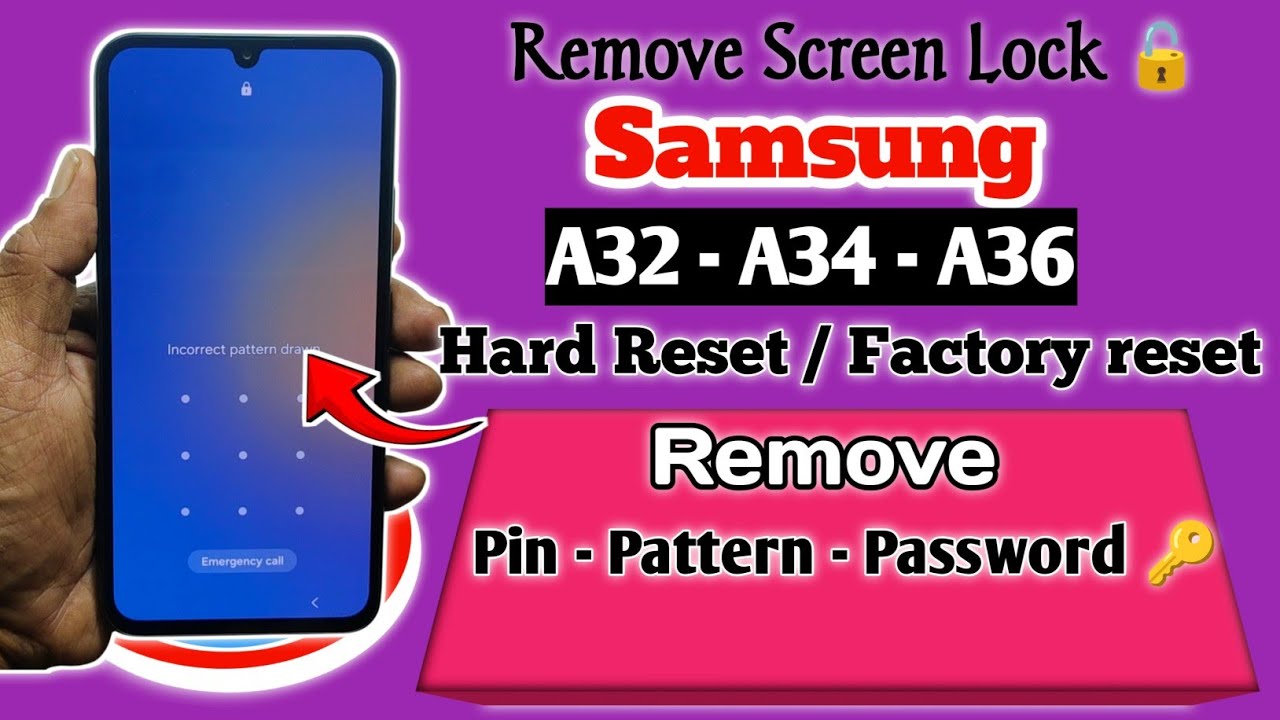 Samsung A34 Screen Lock Remove | Samsung A34 Hard Reset | Samsung A34 Pin, Pattern, Password Reset 