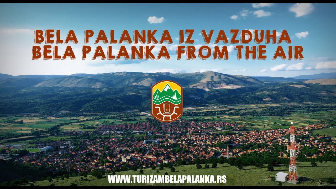Bela Palanka iz vazduha / Bela Palanka from the air (2020  4K Video)