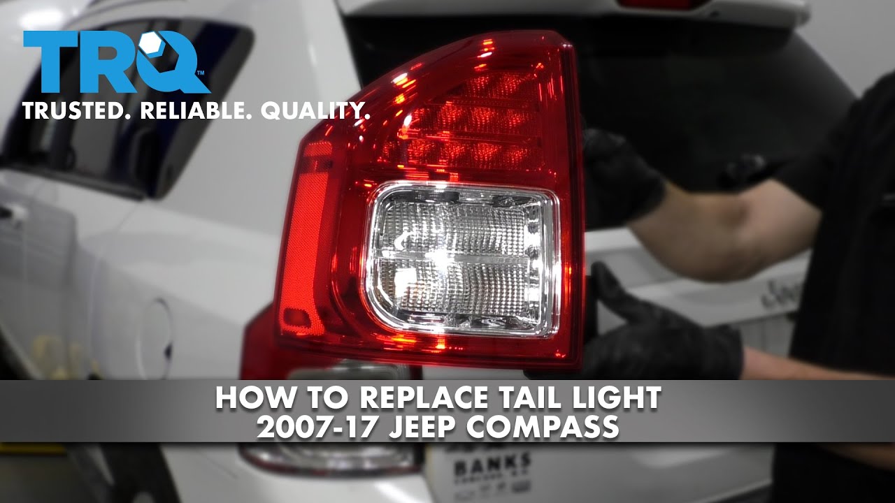 How to Replace Tail Light 2007-17 Jeep Compass