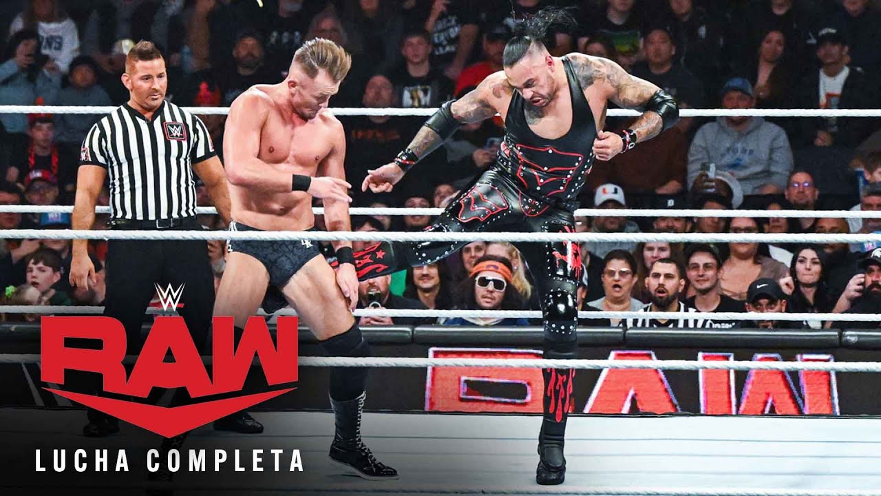 LUCHA COMPLETA: Damian Priest vs. Ludwig Kaiser: Raw, Nov. 11, 2024