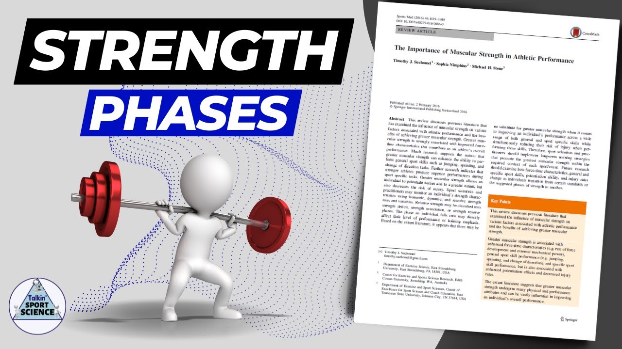 IMPORTANCE OF MUSCULAR STRENGTH IN ATHLETIC PERFORMANCE (BY SUCHOMEL, NIMPHIUS & STONE)