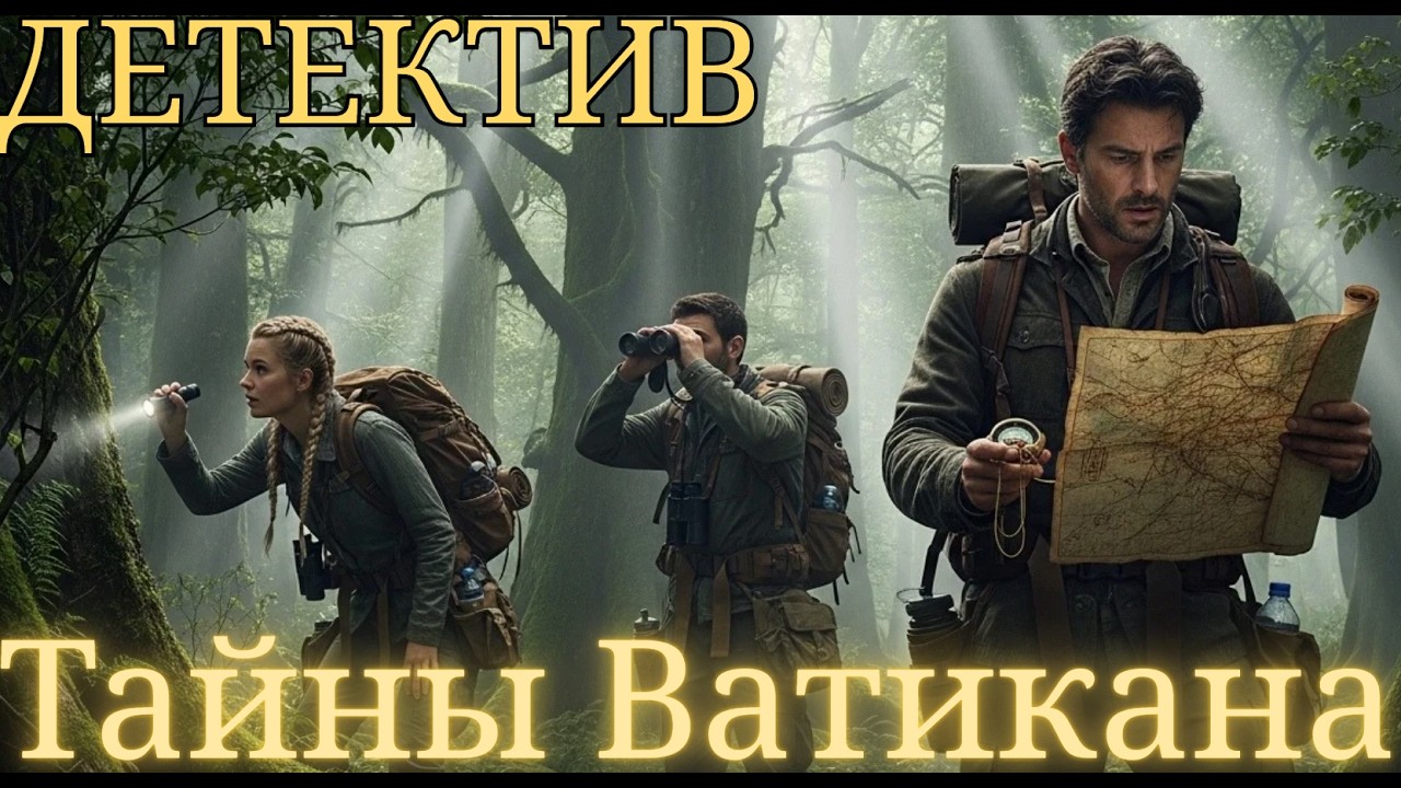 АУДИОКНИГА ПОЛНОСТЬЮ ✅ Тайны Ватикана. ДЕТЕКТИВ