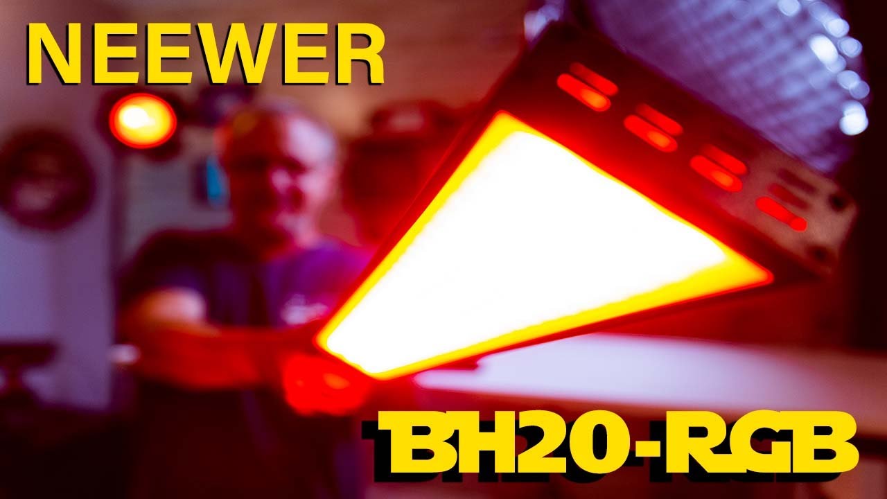 THIS NEEWER RGB LIGHT STICK IS AWESOME - BH20RGB/LED
