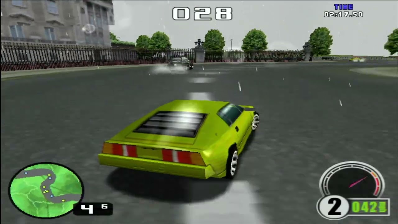 Playing Test Drive 6 on 3dfx Voodoo 2 SLI