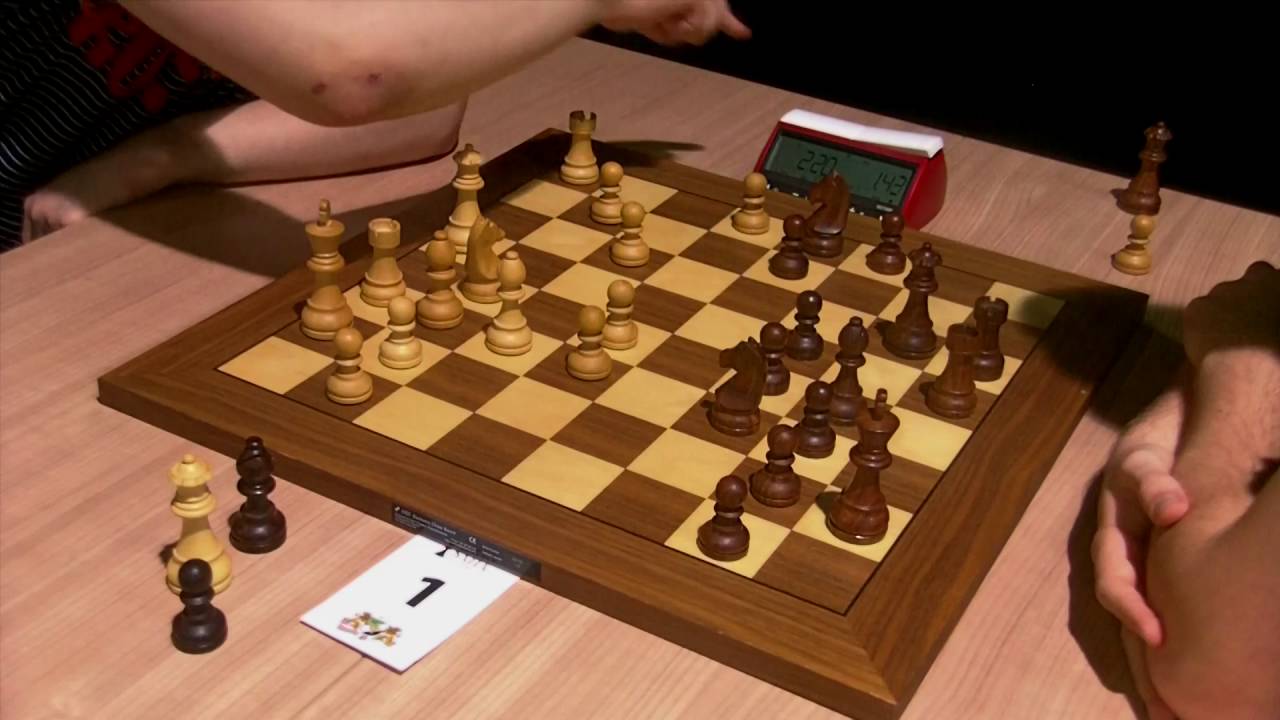 GM Fedoseev Vladimir  - IM Ladva Ottomar, chess blitz, Sicilian Taimanov