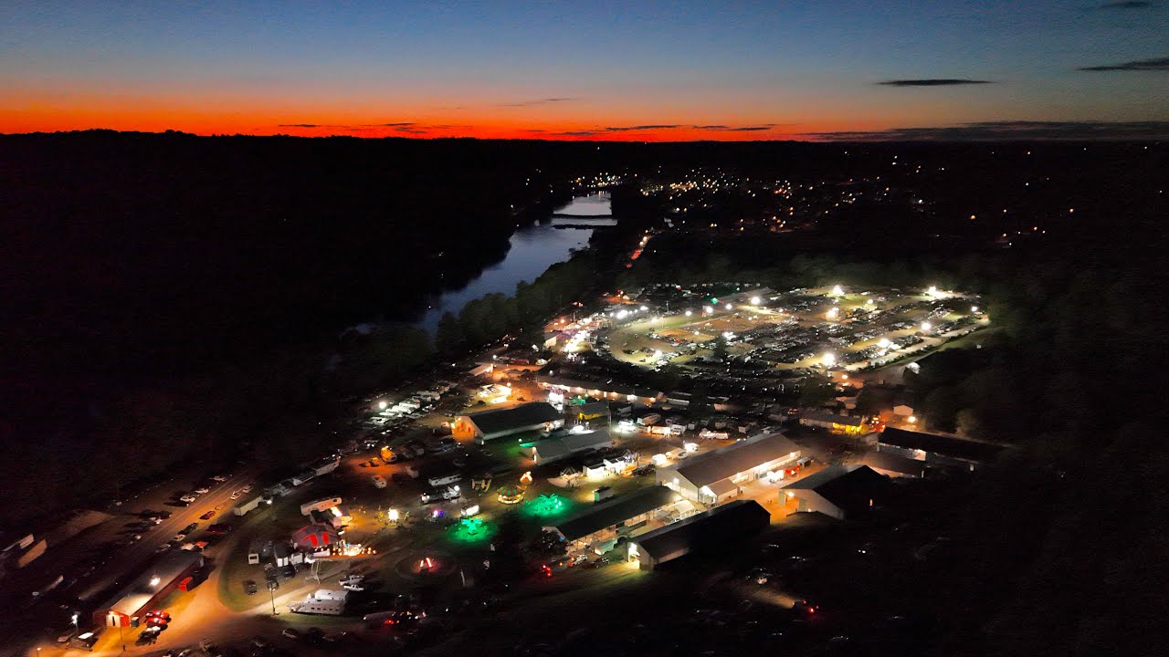 Last day (night) of the 2024 Morgan County Fair, McConnelsville, Ohio
