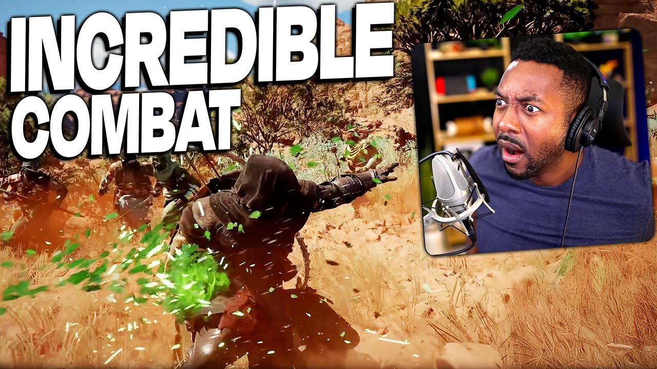 Crimson Desert New Combat Showcase In INCREDIBLE! Gameplay REACTION | Game Of The Year 2026?!