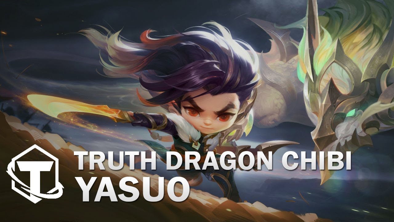 Truth Dragon Yasuo Chibi Preview (Chinese Server) - Teamfight Tactics