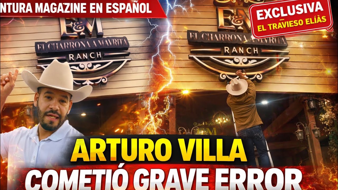 Arturo villa le faltó el respeto a los hijos de Mayra y el charro