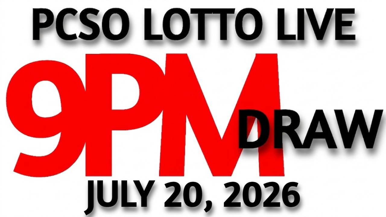 Lotto Result Today 9pm Draw July 20, 2026 Swertres Ez2 PCSO LIVE