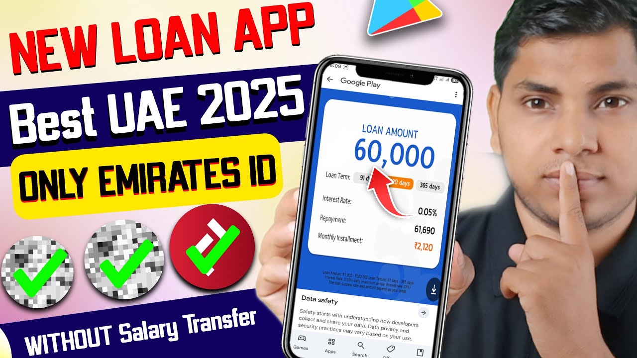 Dubai First Personal Loan 2025 in UAE | No Salary Transfer Loan |  Best Uae Loan App