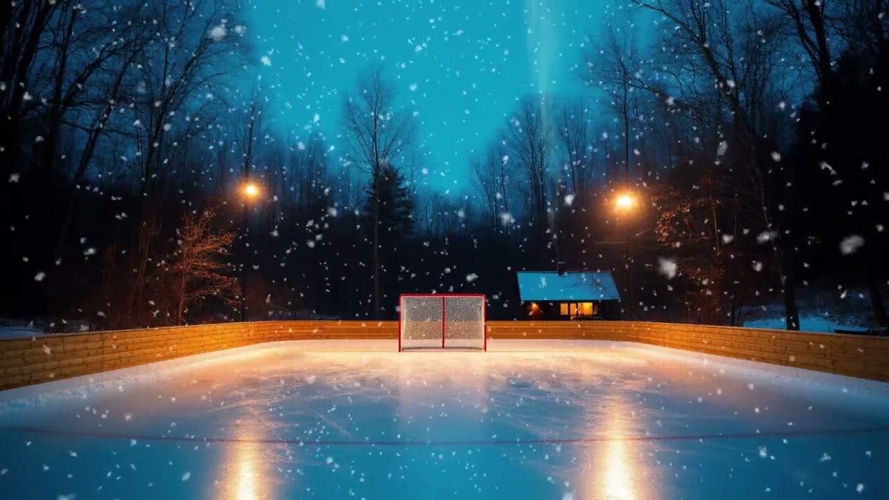 ODR Ambience - Hockey/Ice Skating Sounds 8 hour, Calming, Sleeping, Relaxing, Reading, Focus ASMR