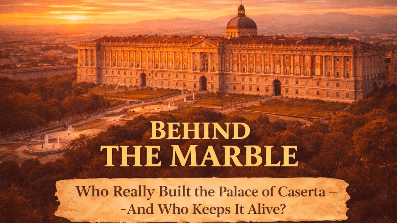Behind the Marble: Who Really Built the Palace of Caserta — And Who Keeps It Alive?