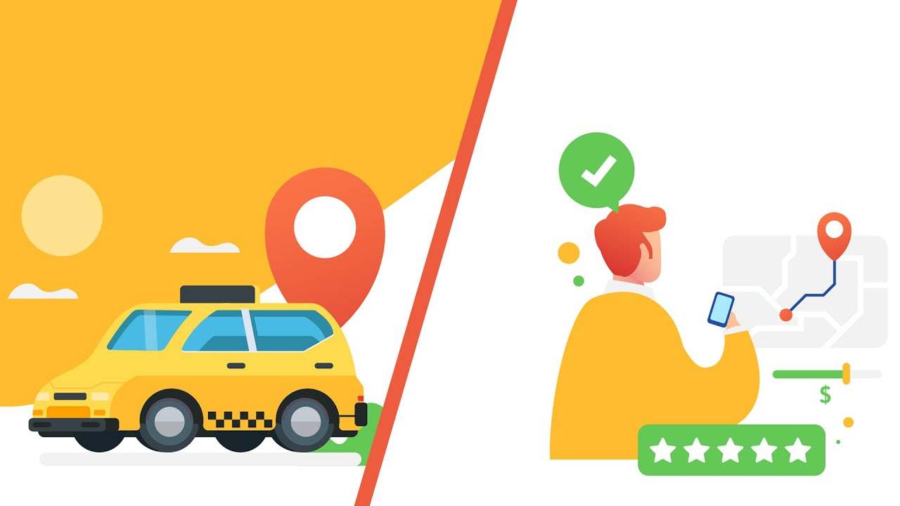Explainer Taxi Animation in After Effects A to Z Full Tutorial