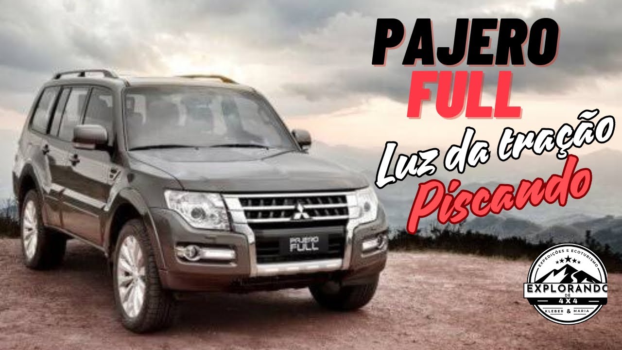 Luz do diferencial central piscando na Pajero Full