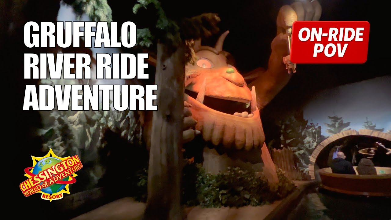 Gruffalo River Ride Adventure - On-Ride POV - Chessington World of Adventur