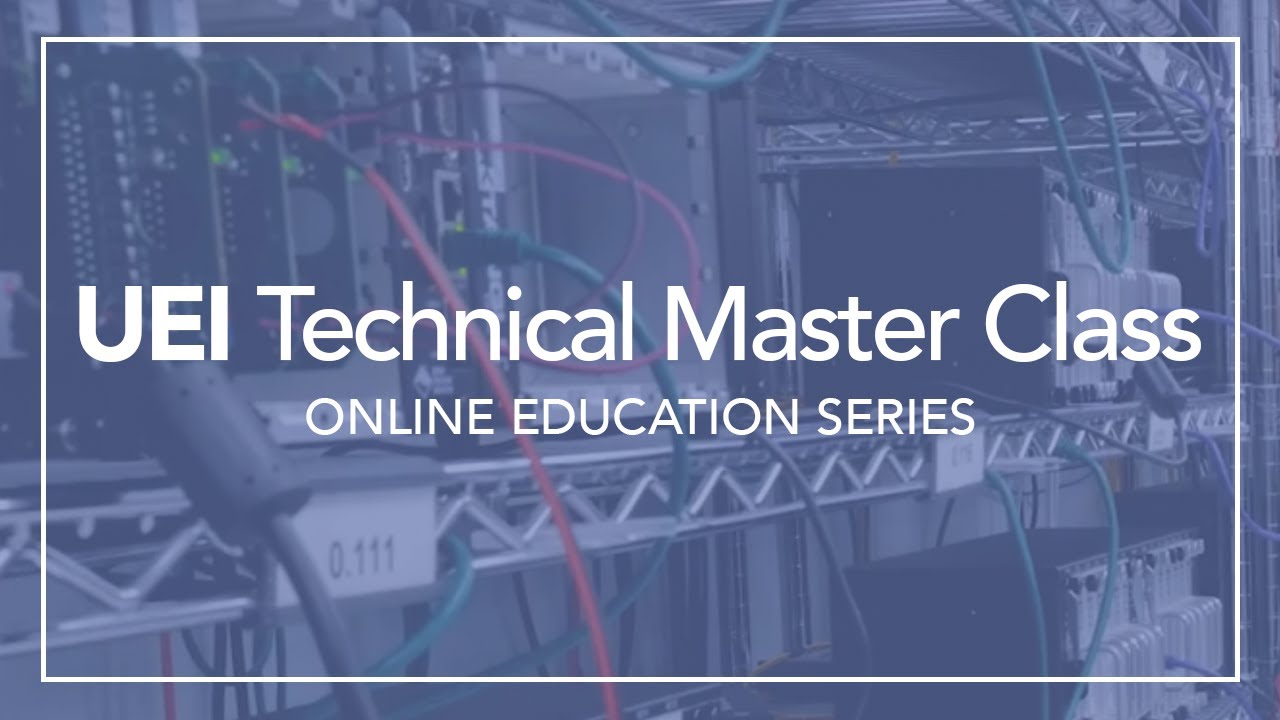 UEI Technical Master Class: 1553 (MIL-STD-1553) Bus Controller