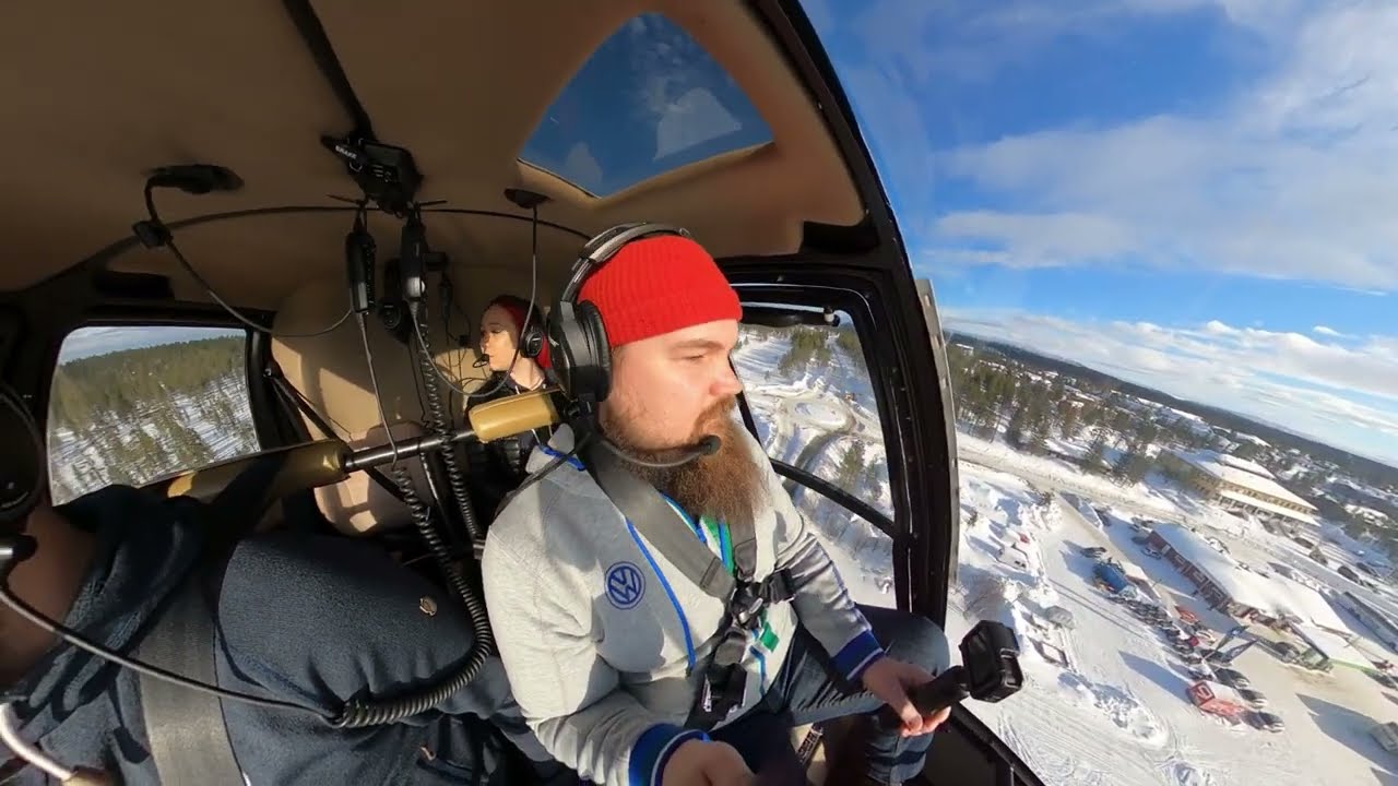 Sokosti tunturin huipun kierto helikopterilla
