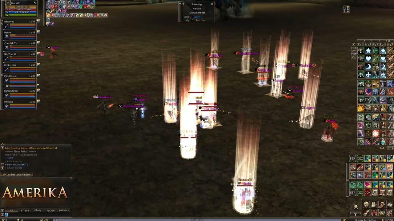 L2 AMERIKA - [ DinhoW - Ghost Sentinel ] - PvP Antharas - 20/11/2025 :  Clan : FracassedS - HighFive