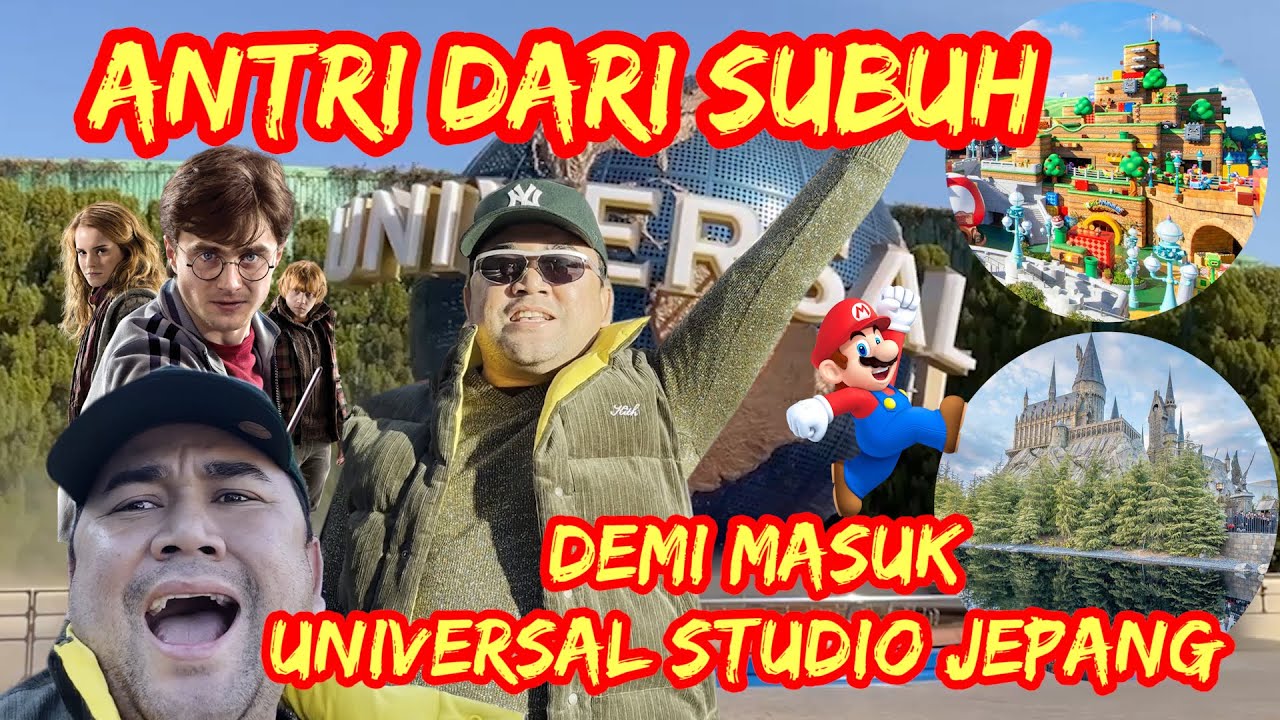 NCESS NABATI GOES TO UNIVERSAL STUDIO JAPAN🔥 SERU BANGET‼️ GA MAU PULANG‼️