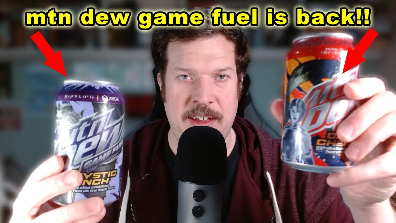 Fueling the Gaming Fire: Mountain Dew Game Fuel Citrus Cherry Review! 🎮🔥