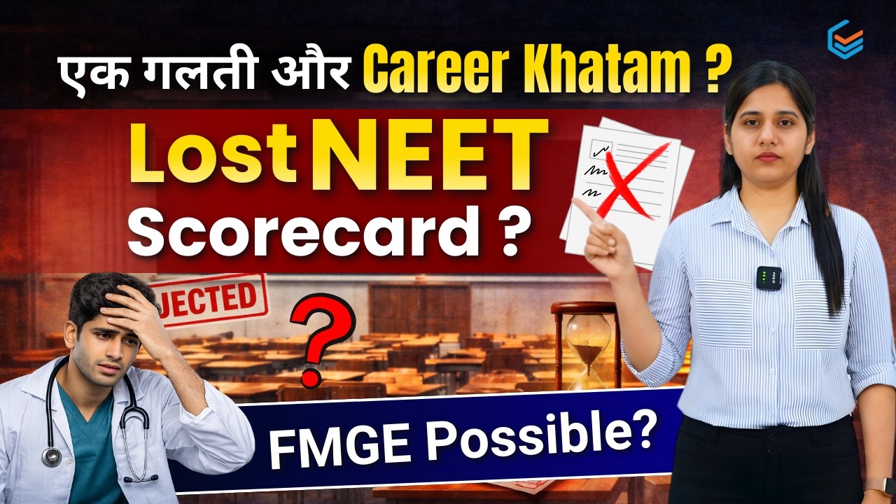 Lost NEET Scorecard | NEET Scorecard Lost After MBBS Abroad | FMGE Possible or Not in 2026