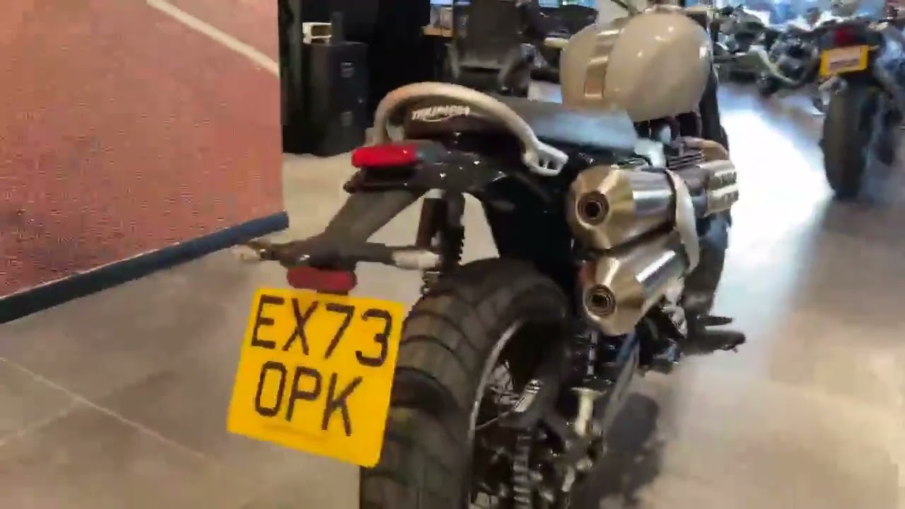 Triumph Scrambler 1200 X - EX73OPK
