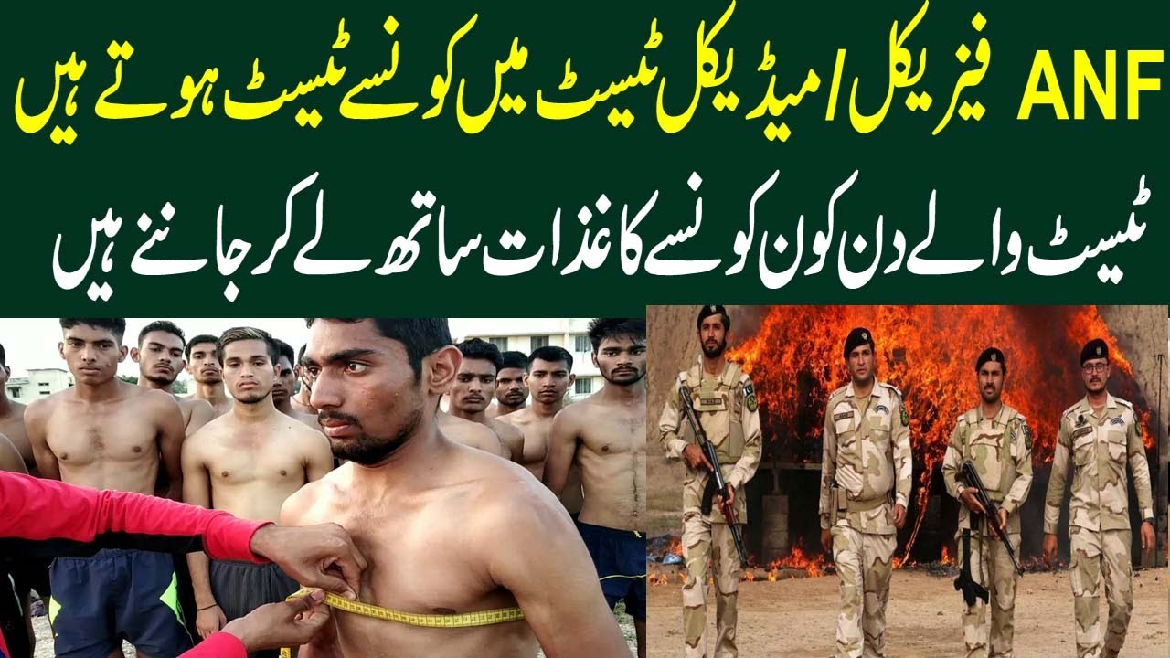 Физический тест ANF, медицинский тест, необходимые документы на момент теста 2022 l Вакансии ANF ...