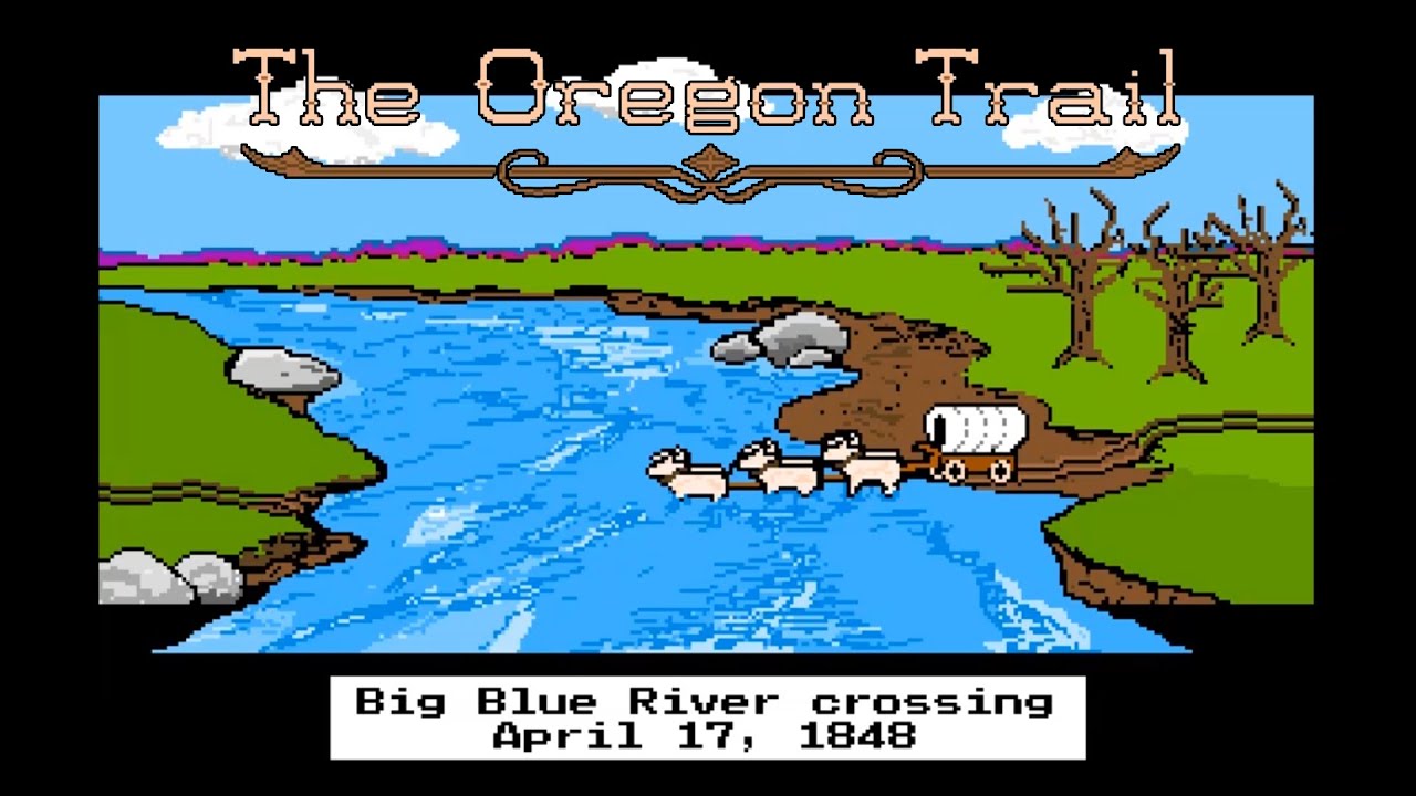 The Oregon Trail - longplay fullplay - MECC, 1985 - Apple II version | also for DOS / C64 / Mac