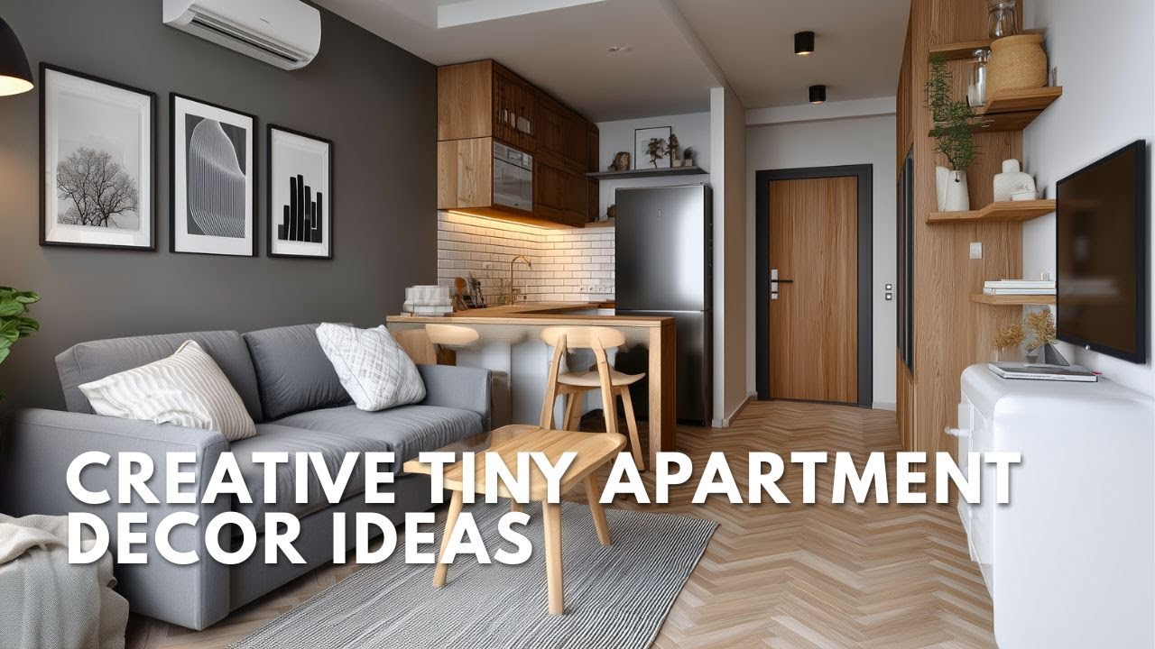 Creative Tiny Apartment Decor Ideas for Modern Minimalist Living