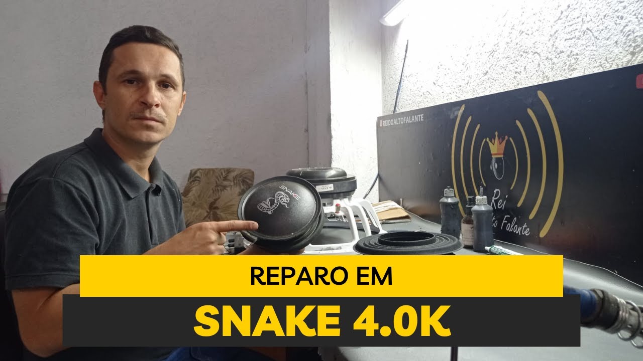 FAÇA VOCÊ MESMO, KIT REPARO ORIGINAL SNAKE 4.0K