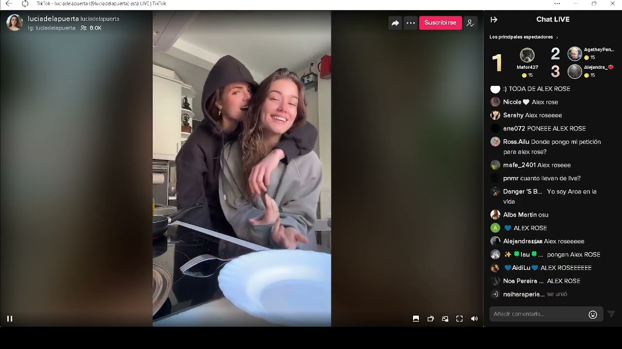 Directo Lucia, Aida y Aroa 4/01/2023 (Completo)