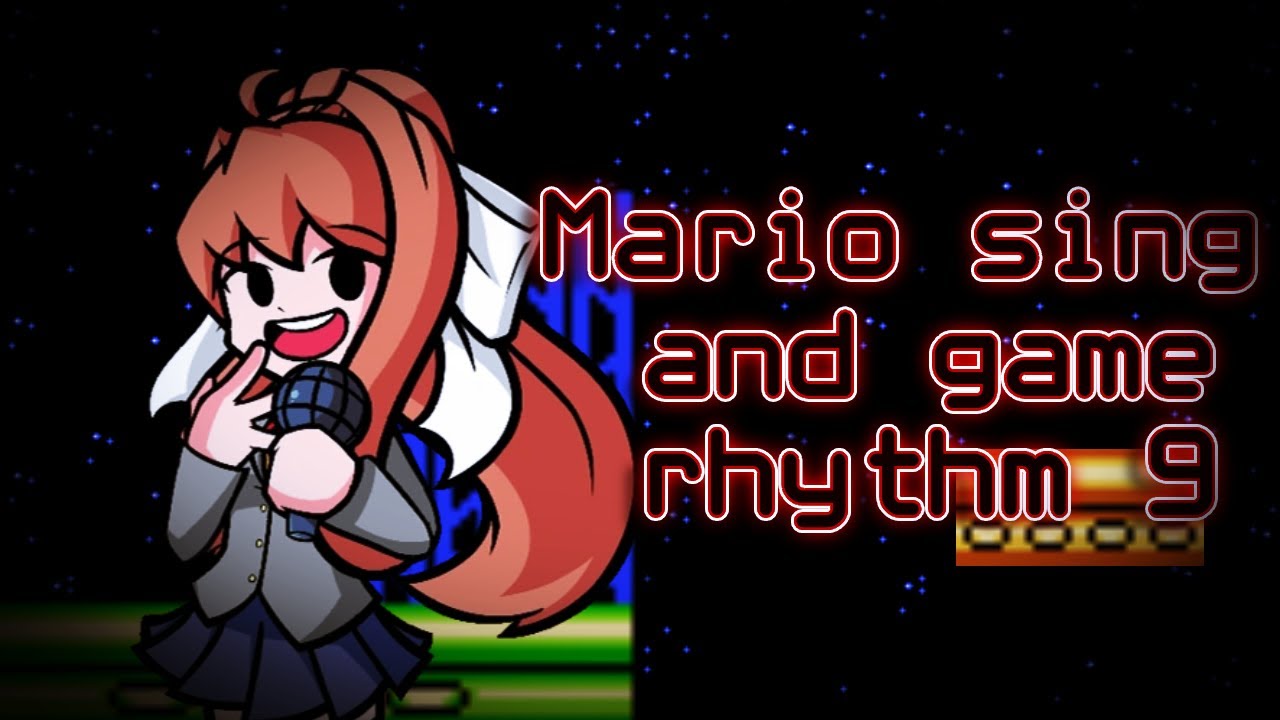 Mario sing and game rhythm 9 | Mario Madness v2 | Doki Doki Takeover Plus