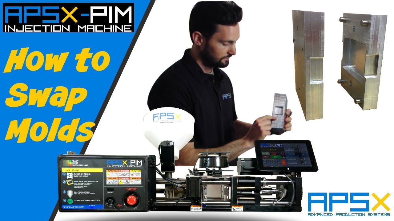 How to Swap Molds on APSX-PIM Plastic Injection Machine