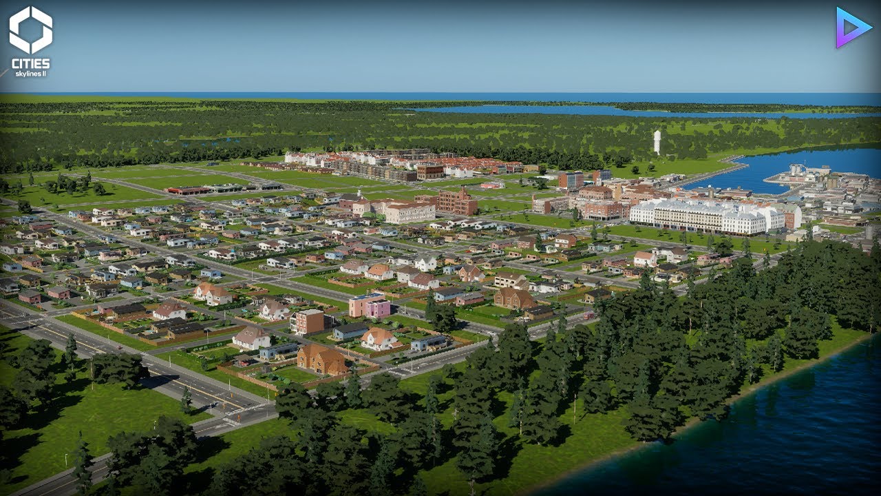 Starting a Realistic Coastal Town in Cities Skylines 2 (Ep1)