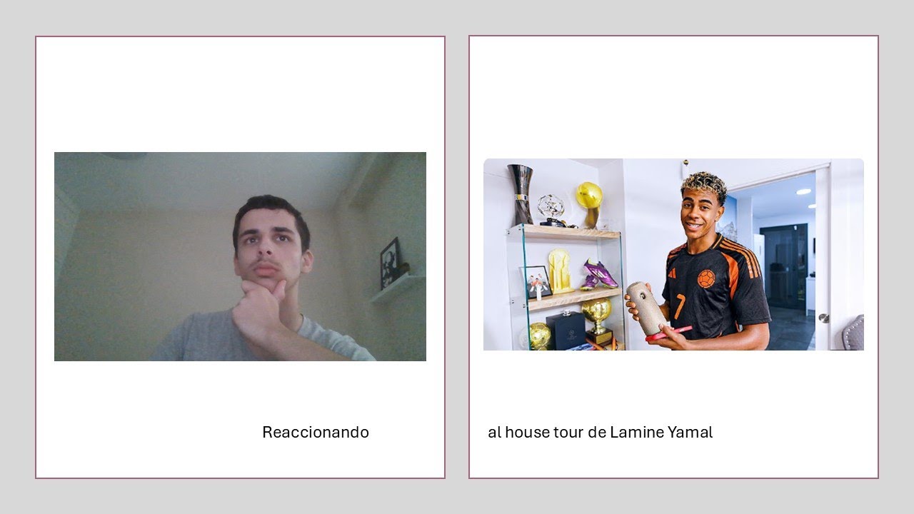 REACCIONANDO AL HOUSE TOUR DE LAMINE YAMAL
